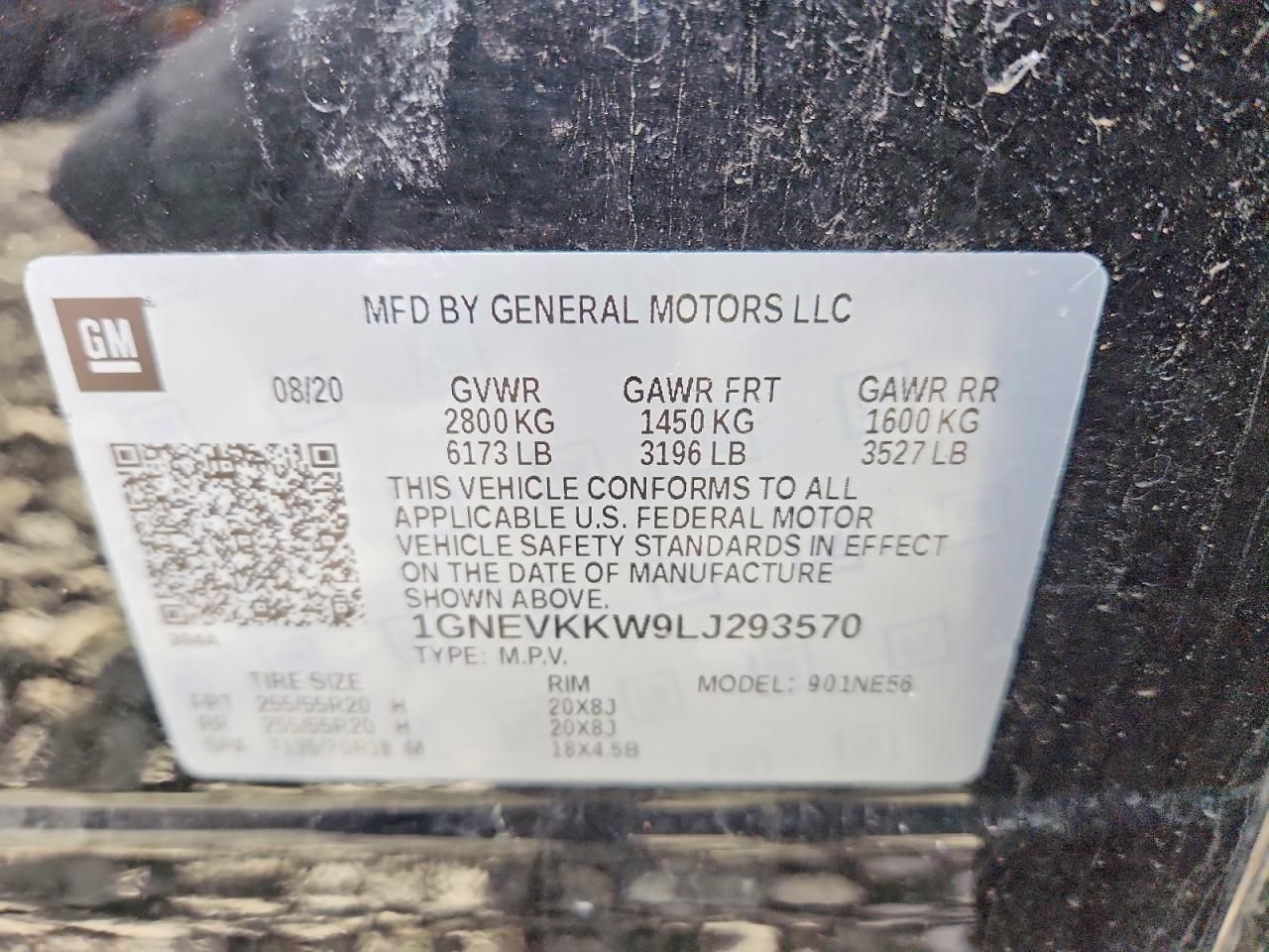 2020 Chevrolet Traverse Premier