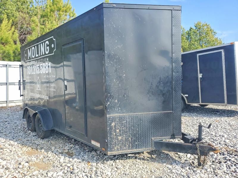 2022 Giddy Up 7x16ta Enclosed Cargo Trailer