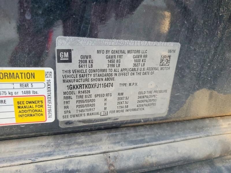 2015 GMC Acadia Denali