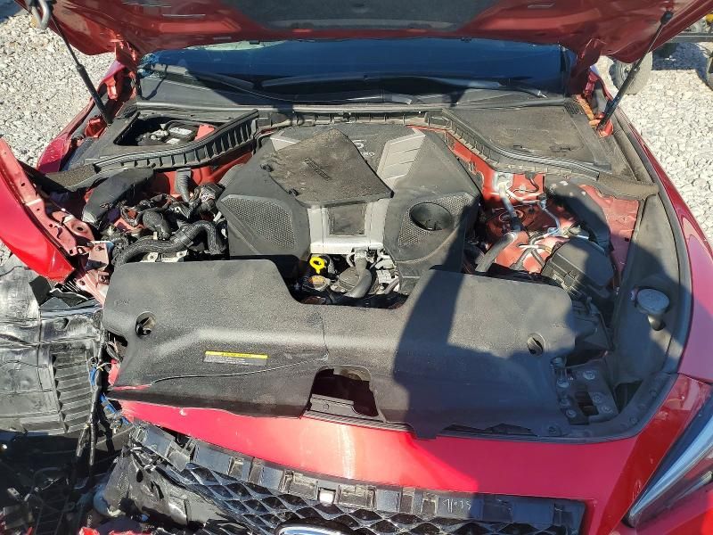 2018 Infiniti Q50 red Sport 400