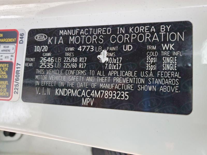 2021 KIA Sportage lx