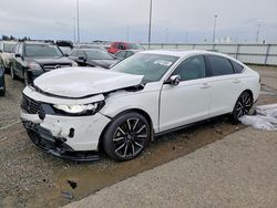 Salvage cars for sale from Copart Sacramento, CA: 2023 Honda Accord Touring Hybrid