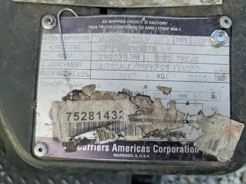 2013 Nissan Forklift