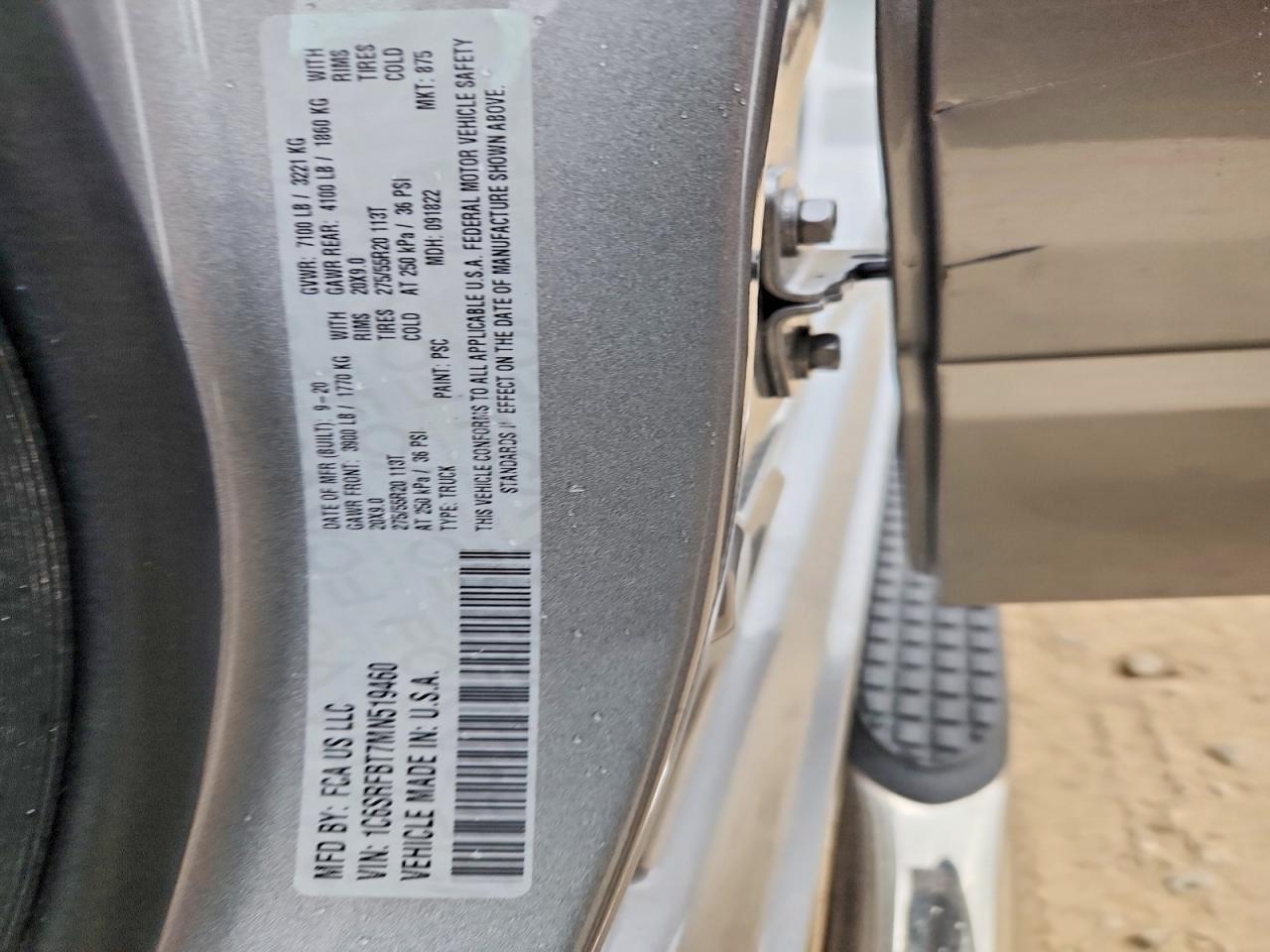 2021 Dodge Ram 1500 big Horn