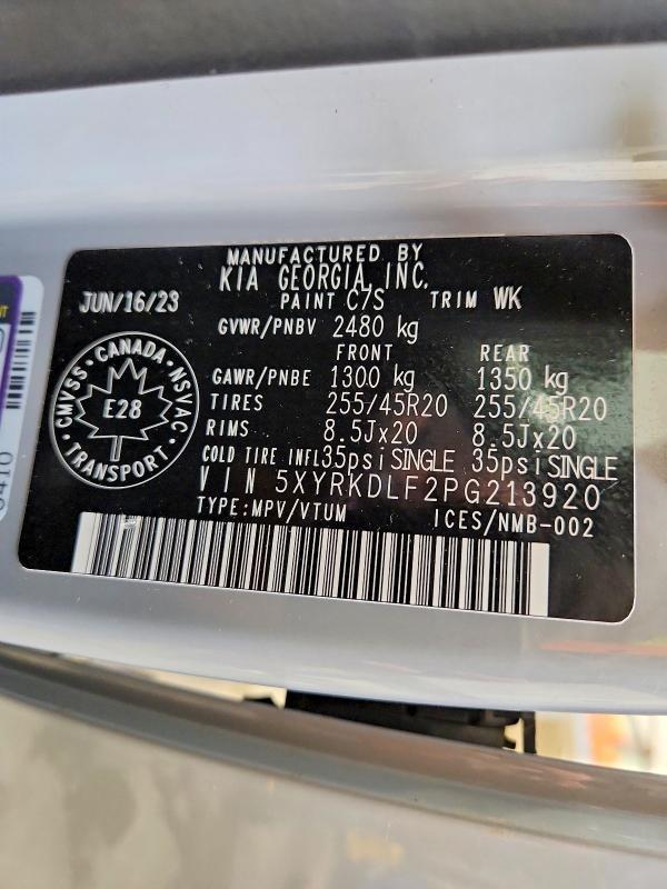 2023 KIA Sorento sx