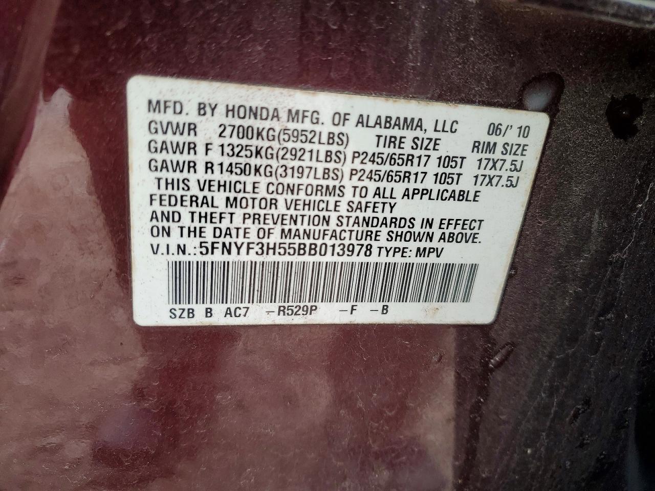2011 Honda Pilot exl