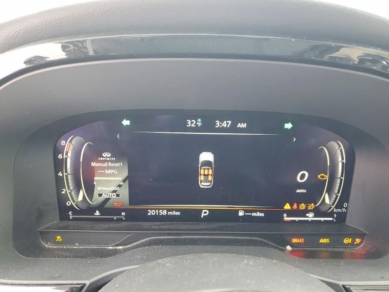 2022 Infiniti Qx60 Sensory