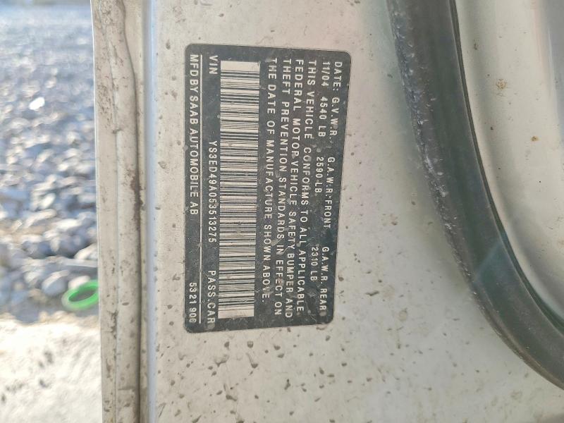 2005 Saab 9-5 arc