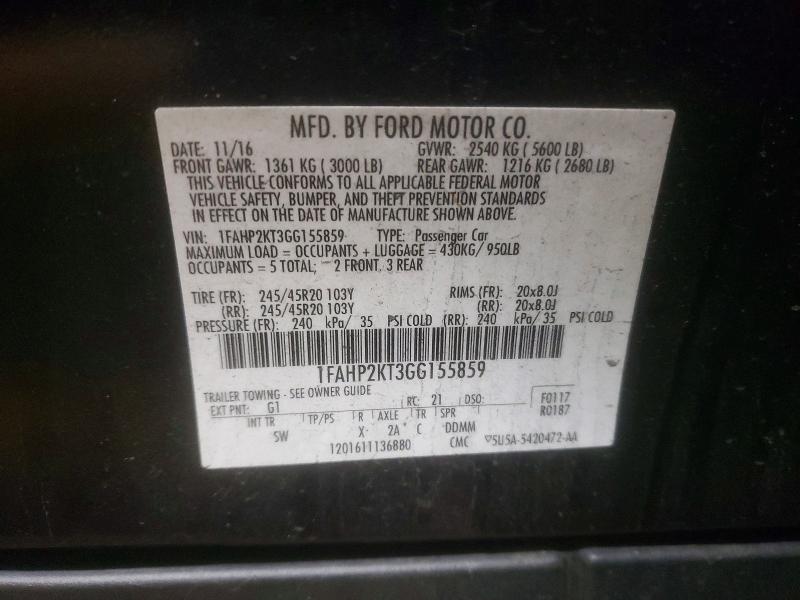2016 Ford Taurus sho