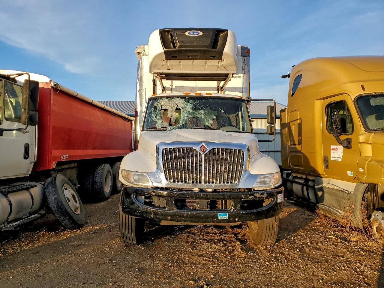 2018 International Durastar 4300 Refrigerated BOX Truck