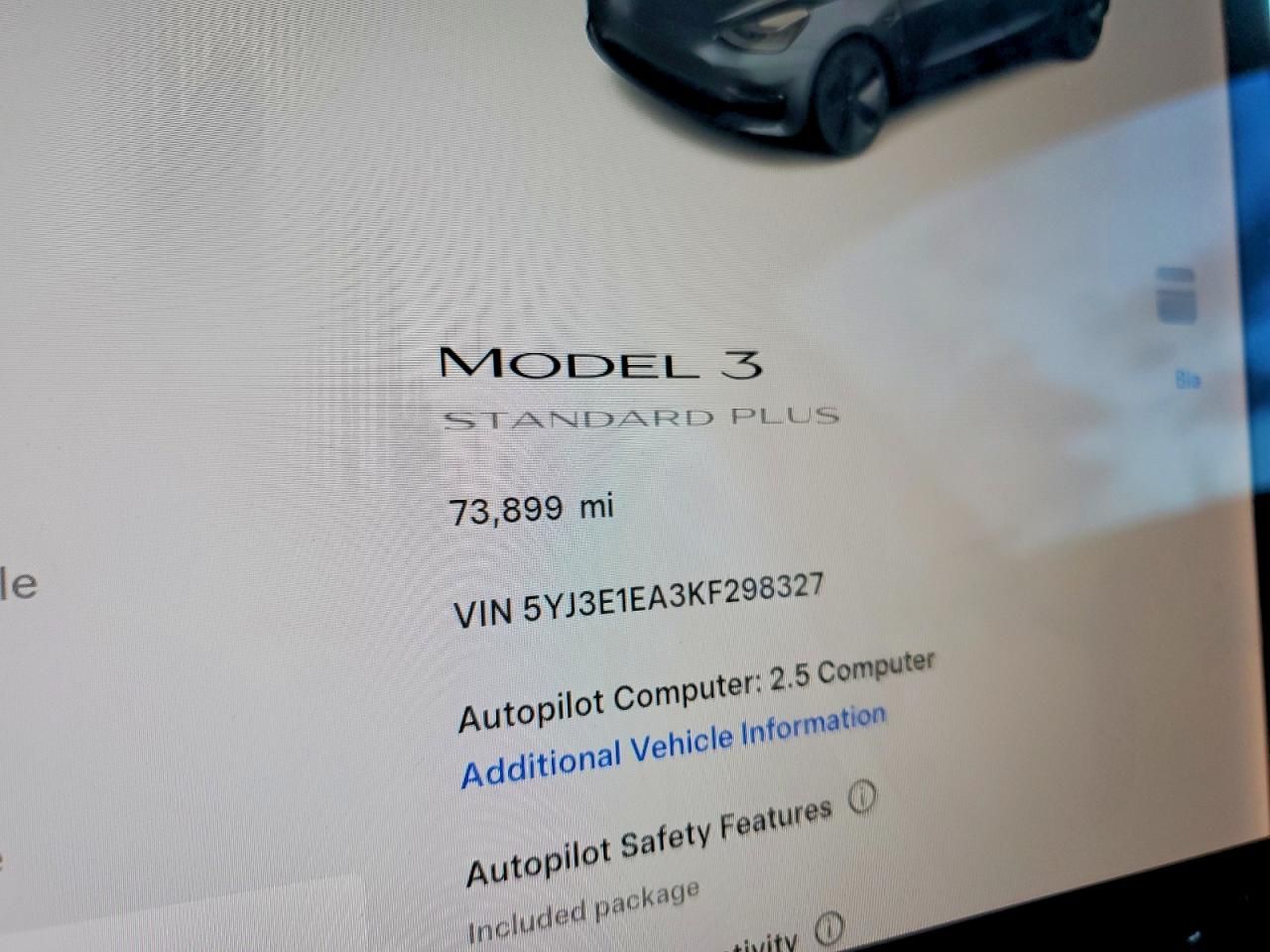 2019 Tesla Model 3