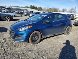 Salvage cars for sale from Copart Sacramento, CA: 2016 Hyundai Elantra gt