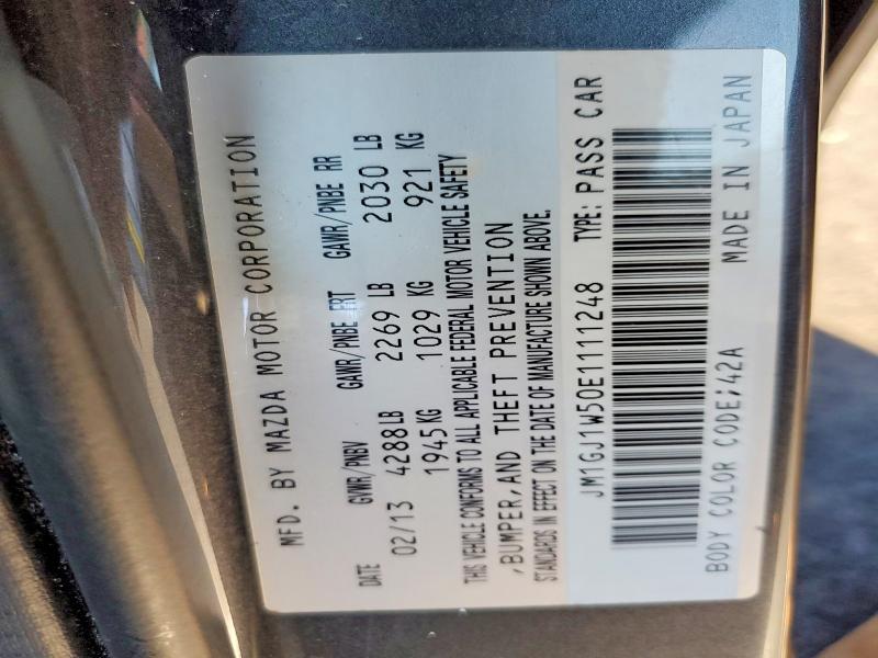 2014 Mazda 6 Grand Touring