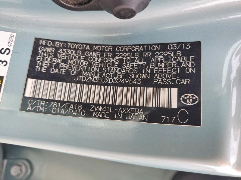 2013 Toyota Prius v