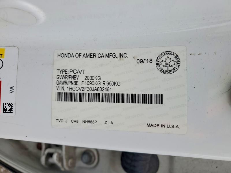 2018 Honda Accord Sport