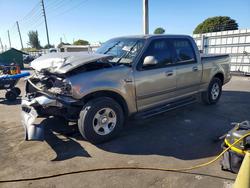 2001 Ford F150 Supercrew en venta en Clewiston, FL
