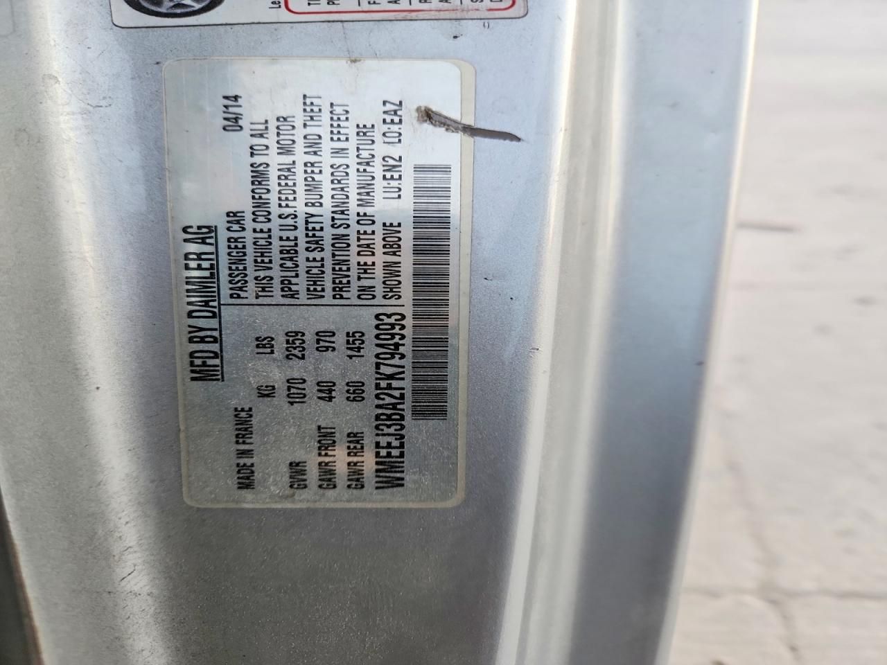 2015 Smart Fortwo Pure