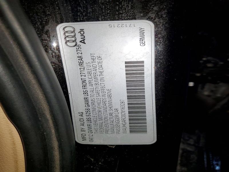 2012 Audi A6 Prestige