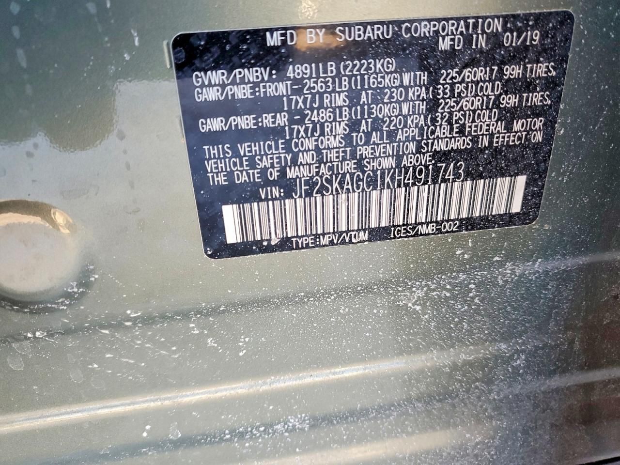 2019 Subaru Forester Premium