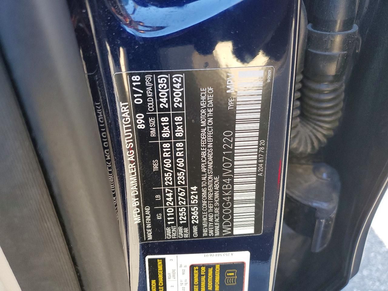 2018 Mercedes-Benz Glc 300 4matic