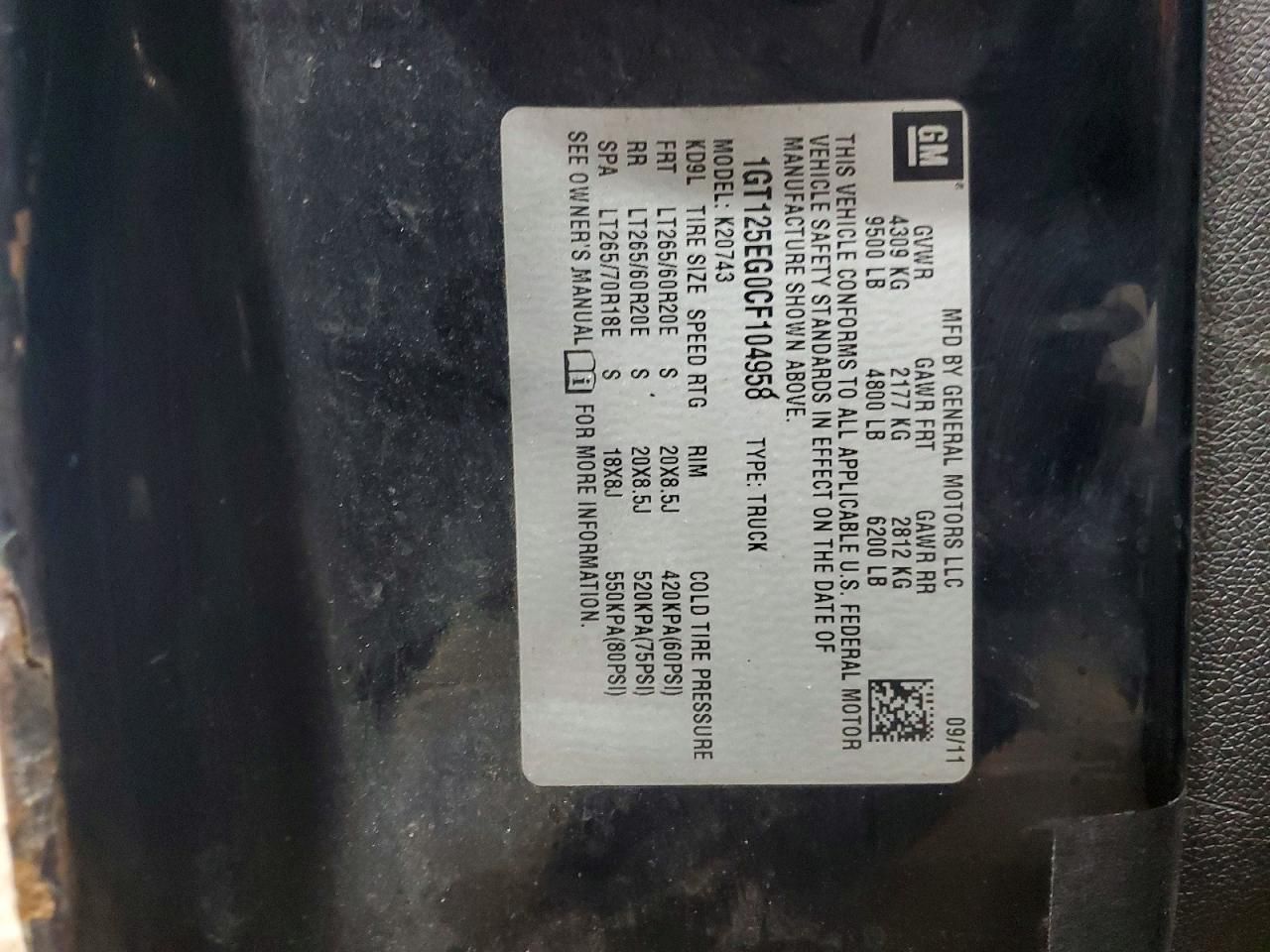 2012 GMC Sierra K2500 Denali