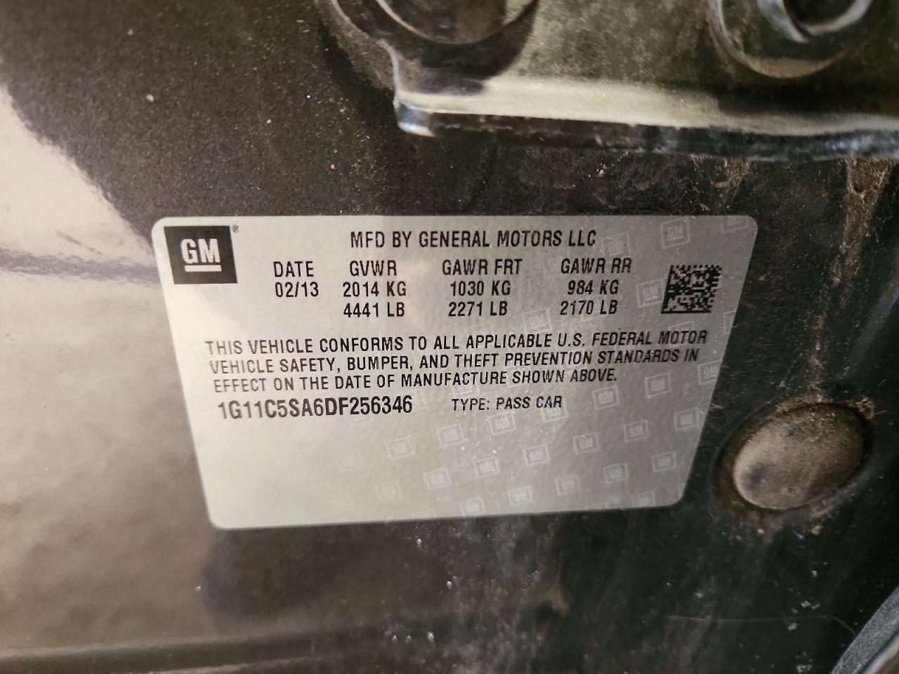 2013 Chevrolet Malibu 1LT
