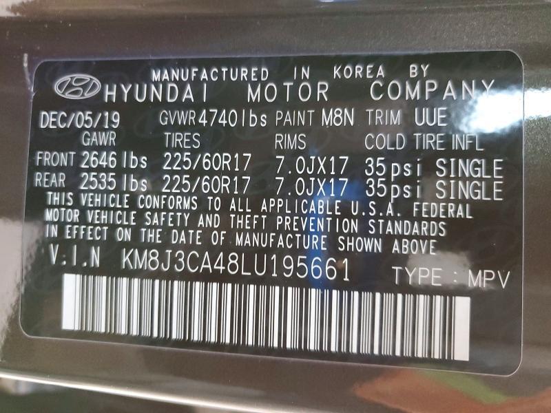2020 Hyundai Tucson Limited
