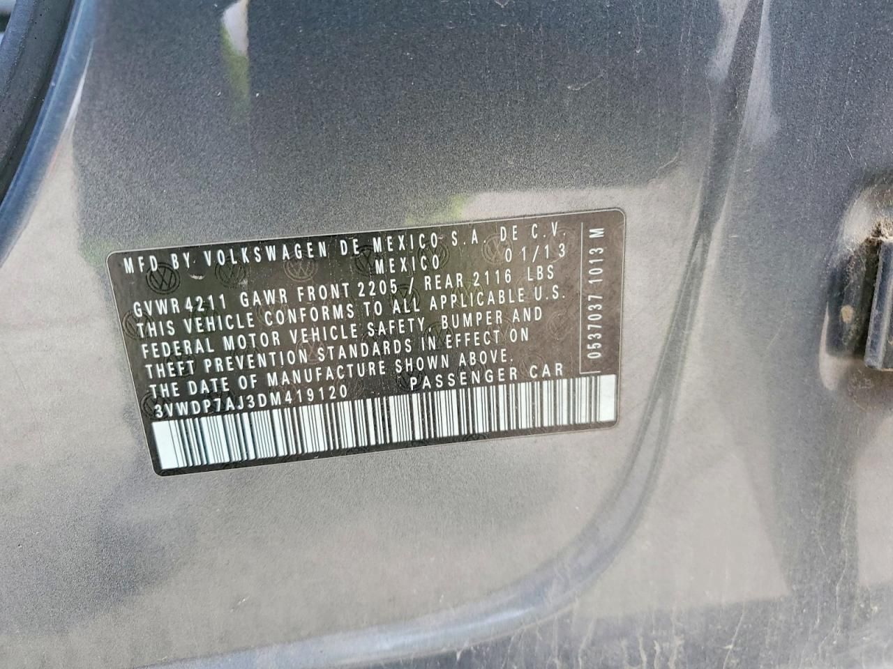 2013 Volkswagen Jetta se