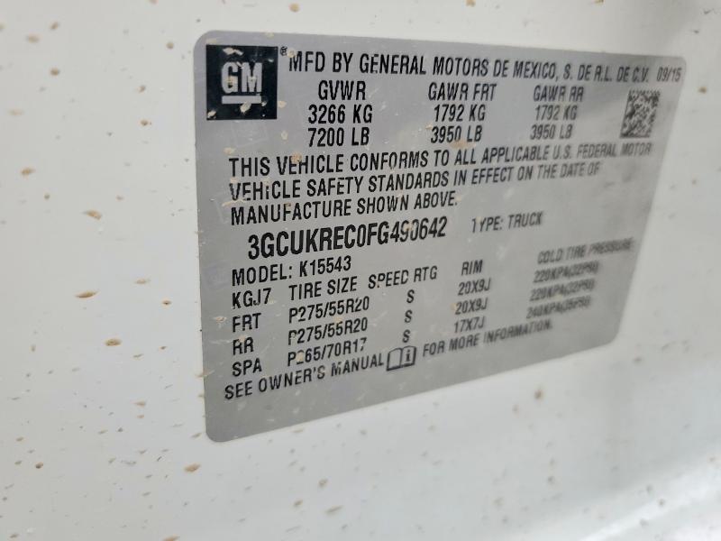 2015 Chevrolet Silverado K1500 LT