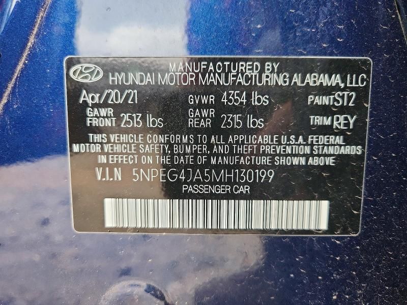 2021 Hyundai Sonata se