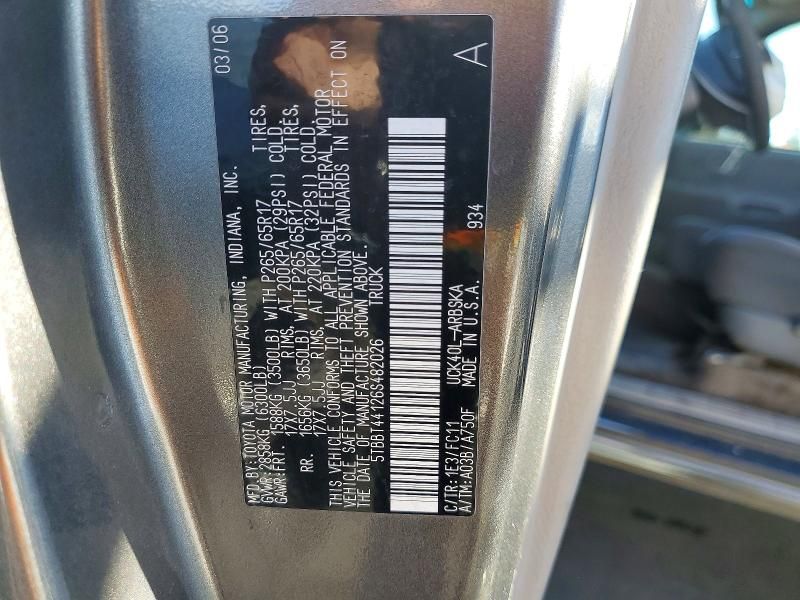 2006 Toyota Tundra Access Cab SR5