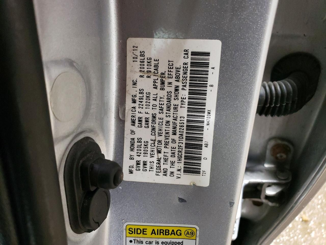 2013 Honda Accord lx