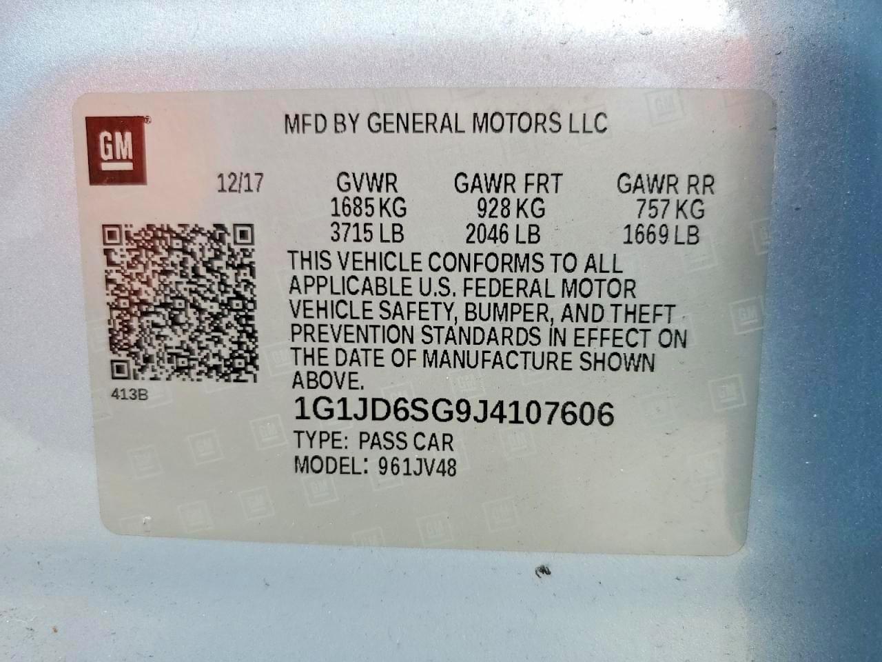 2018 Chevrolet Sonic lt