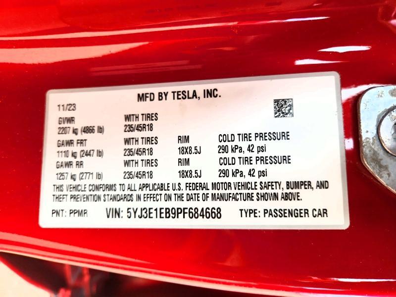 2023 Tesla Model 3