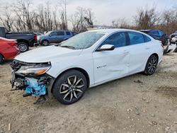 Vehiculos salvage en venta de Copart Baltimore, MD: 2024 Chevrolet Malibu rs