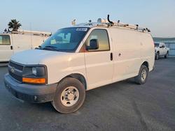 Salvage trucks for sale at Martinez, CA auction: 2013 Chevrolet Express G2500