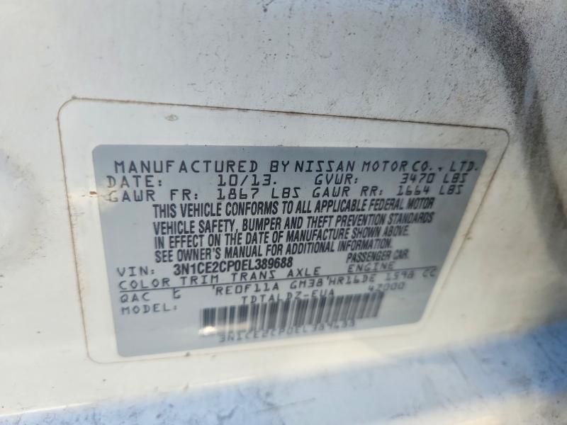 2014 Nissan Versa Note s