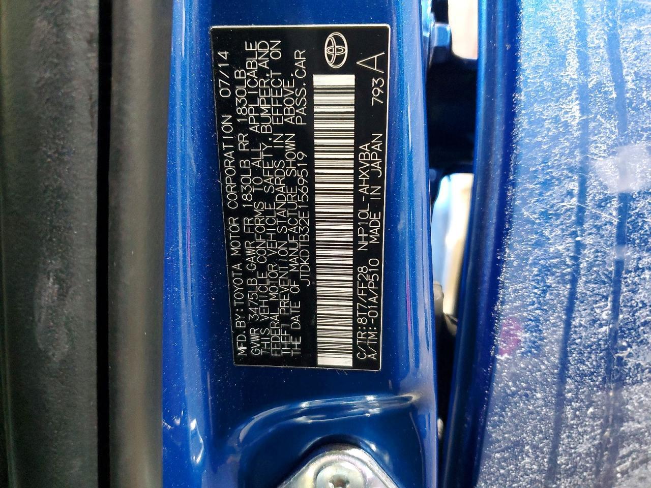 2014 Toyota Prius c