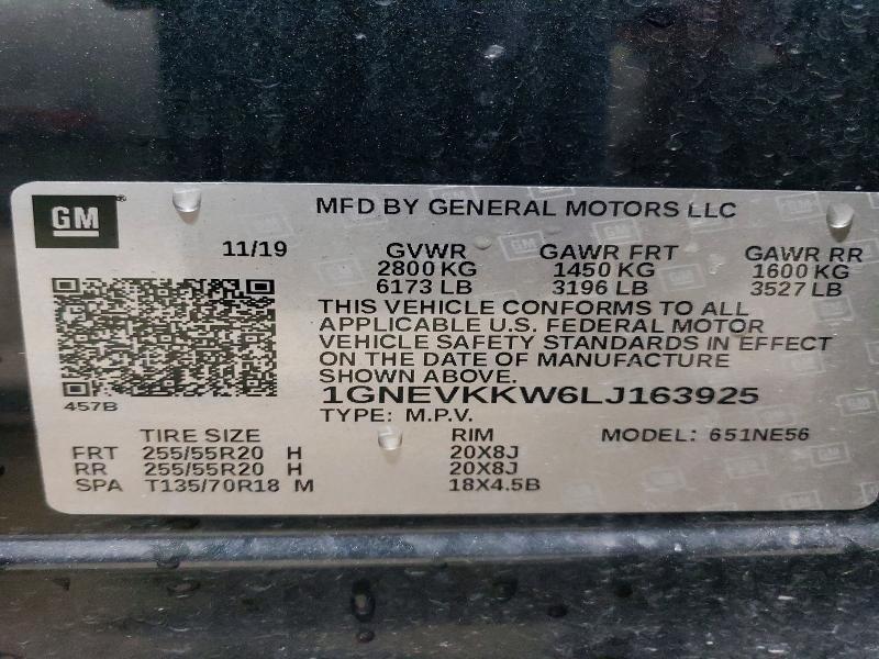 2020 Chevrolet Traverse Premier