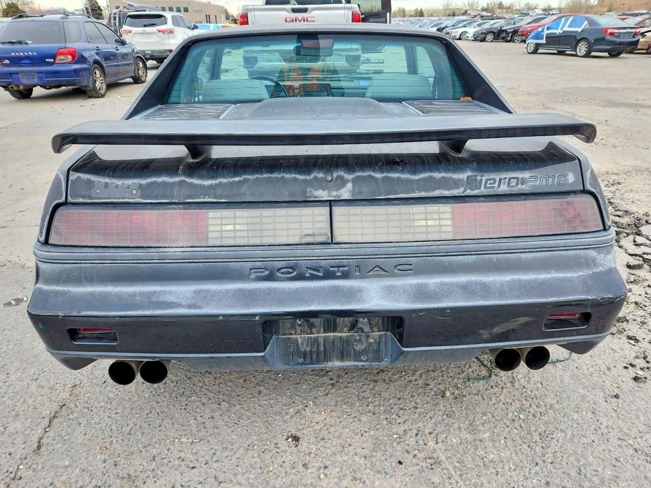 1986 Pontiac Fiero se