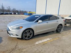 Ford Fusion Vehiculos salvage en venta: 2017 Ford Fusion Titanium