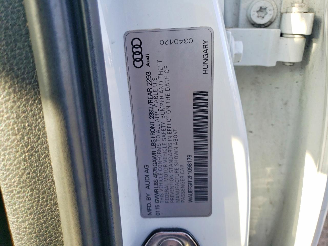 2015 Audi A3 Premium Plus