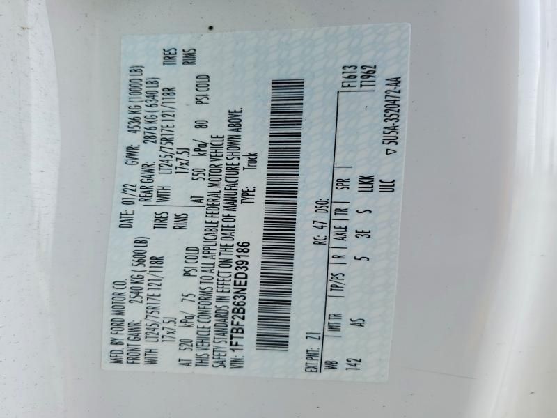 2022 Ford F250 Super Duty