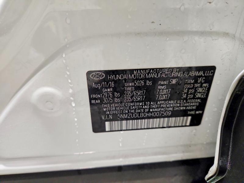 2017 Hyundai Santa fe Sport