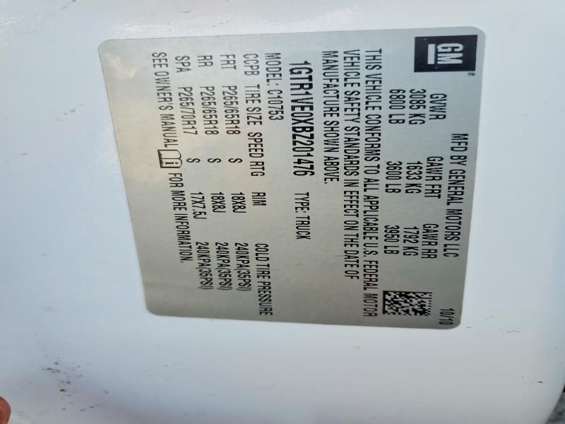 2011 GMC Sierra C1500 sle