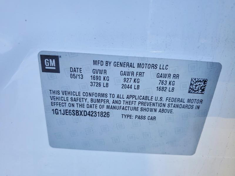 2013 Chevrolet Sonic ltz