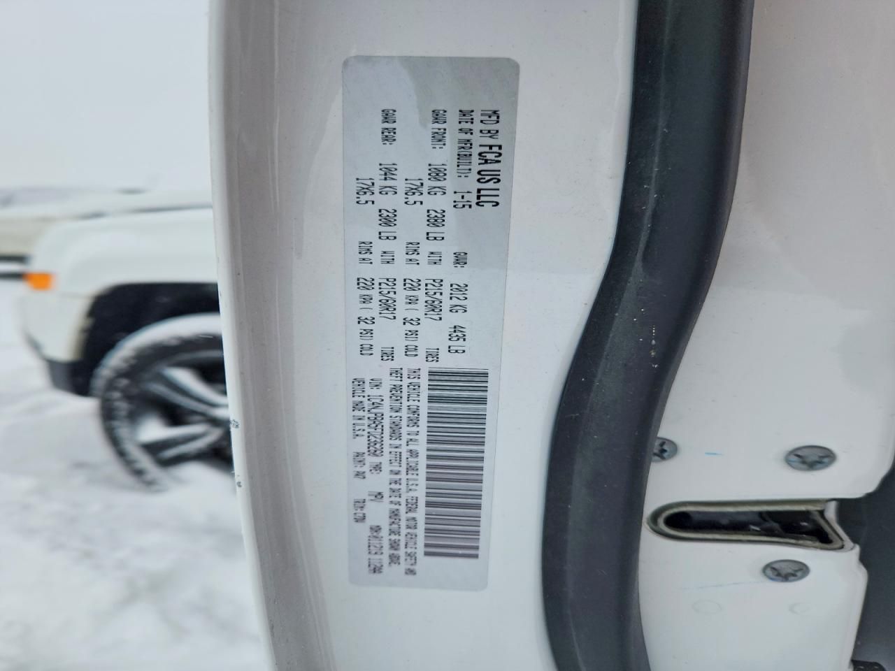 2015 Jeep Patriot Sport