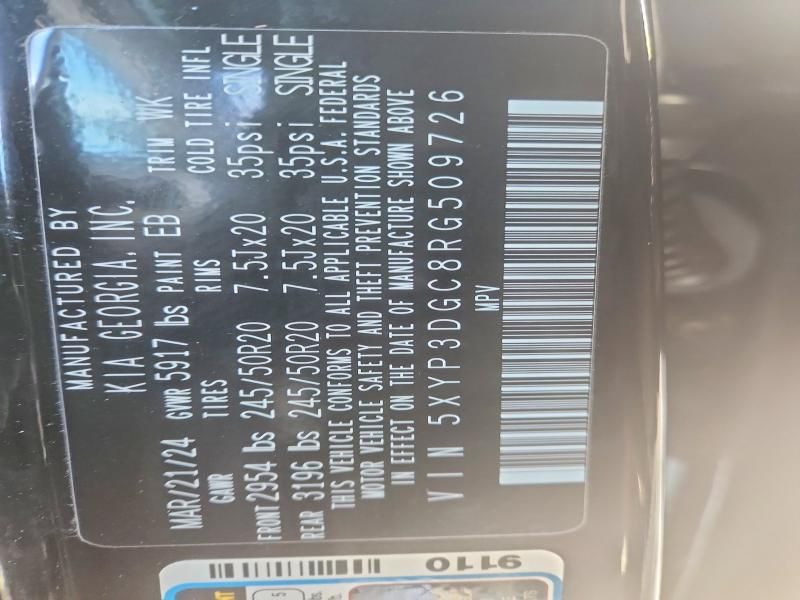 2024 KIA Telluride ex