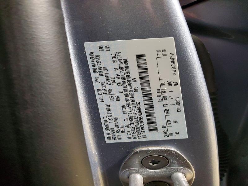 2022 Ford Escape sel