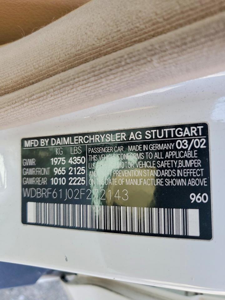 2002 Mercedes-Benz C 240